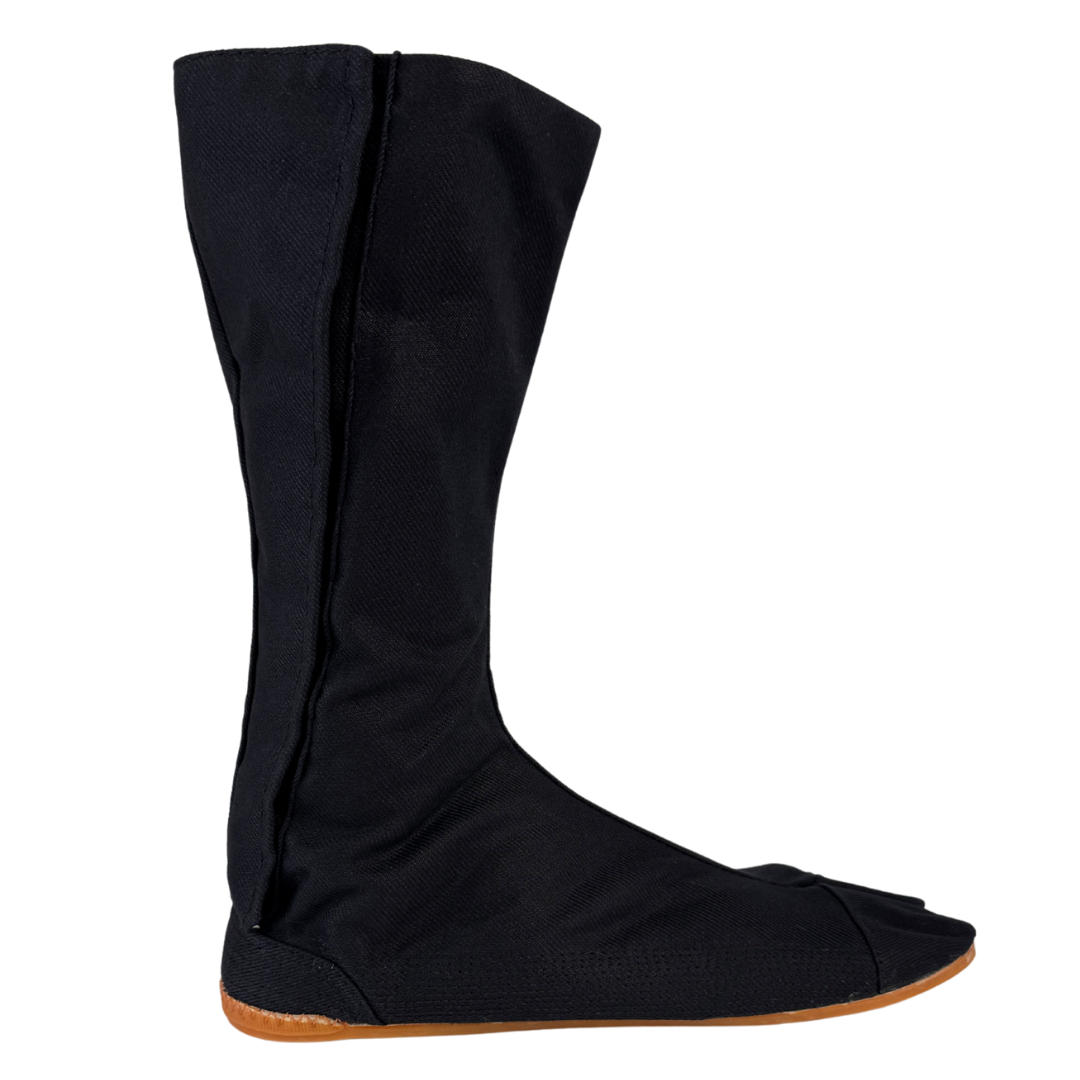 Rikio Fighter Tabi Boots 12-hook Ninja Black