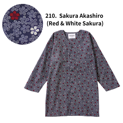 Traditional Japanese Workwear Koi-guchi Shirt - Authentic Wagara Cotton Top