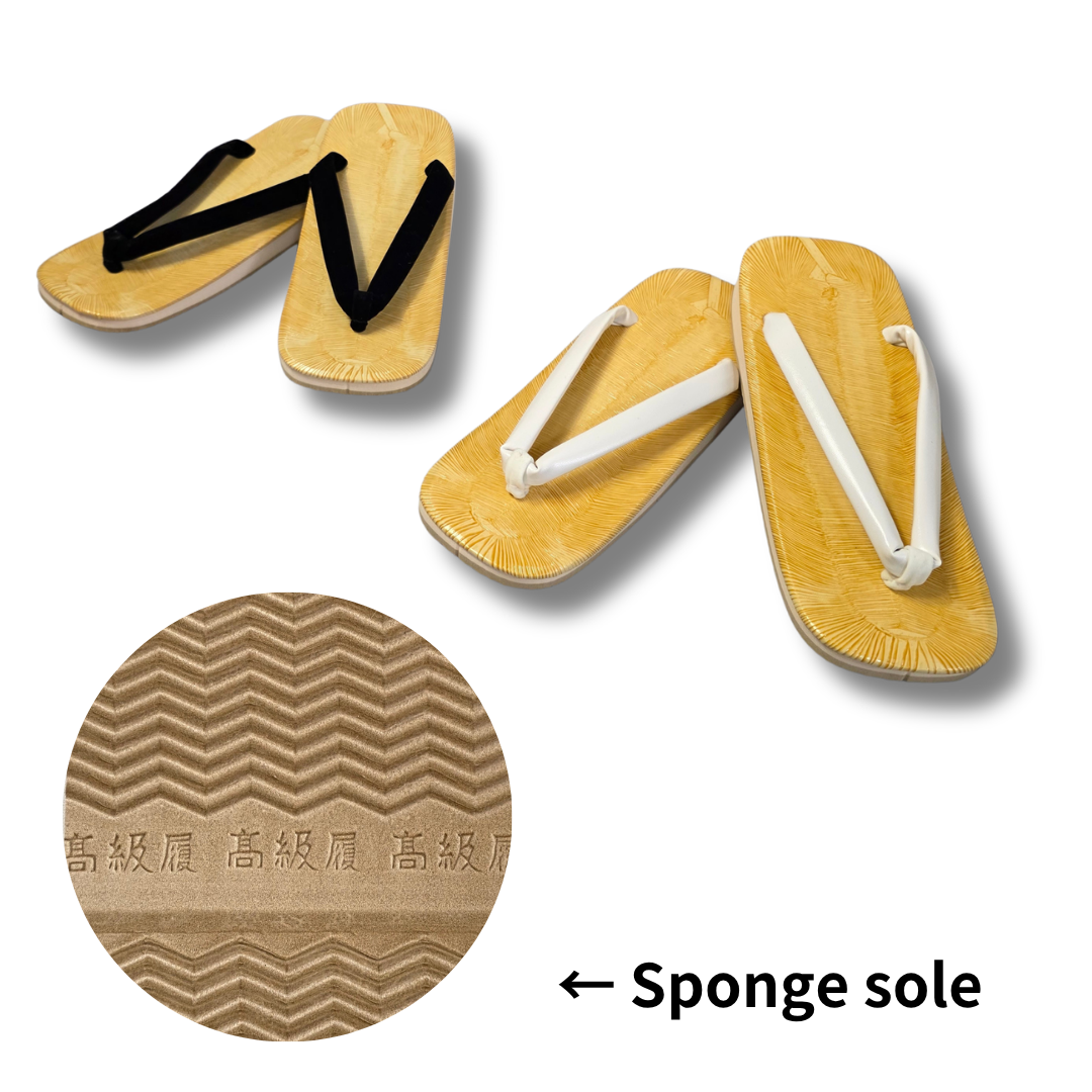 Japanese Men's Setta Sandals - Comfortable Sponge Sole (Sizes L, LL,3L)