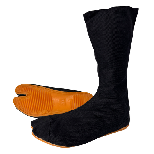 Rikio Fighter Tabi Boots 12-hook Ninja Black