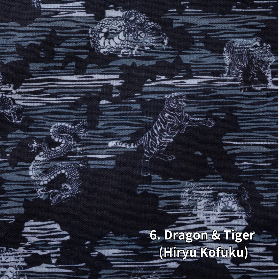 TORAICHI Japanese Pattern Koikuchi Shirt