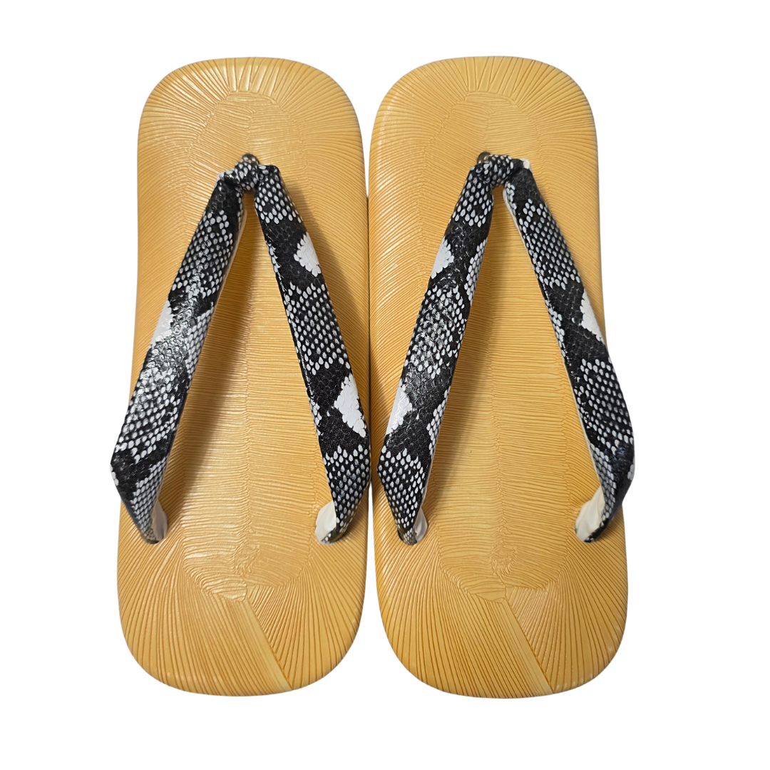 Japanese Men's Setta Sandals - Vinyl-Goza Surface / Traditional Thong Sandals (Size L & LL)