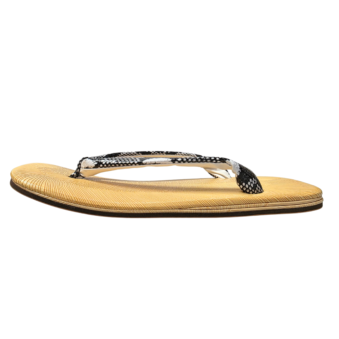 Japanese Men's Setta Sandals - Vinyl-Goza Surface / Traditional Thong Sandals (Size L & LL)