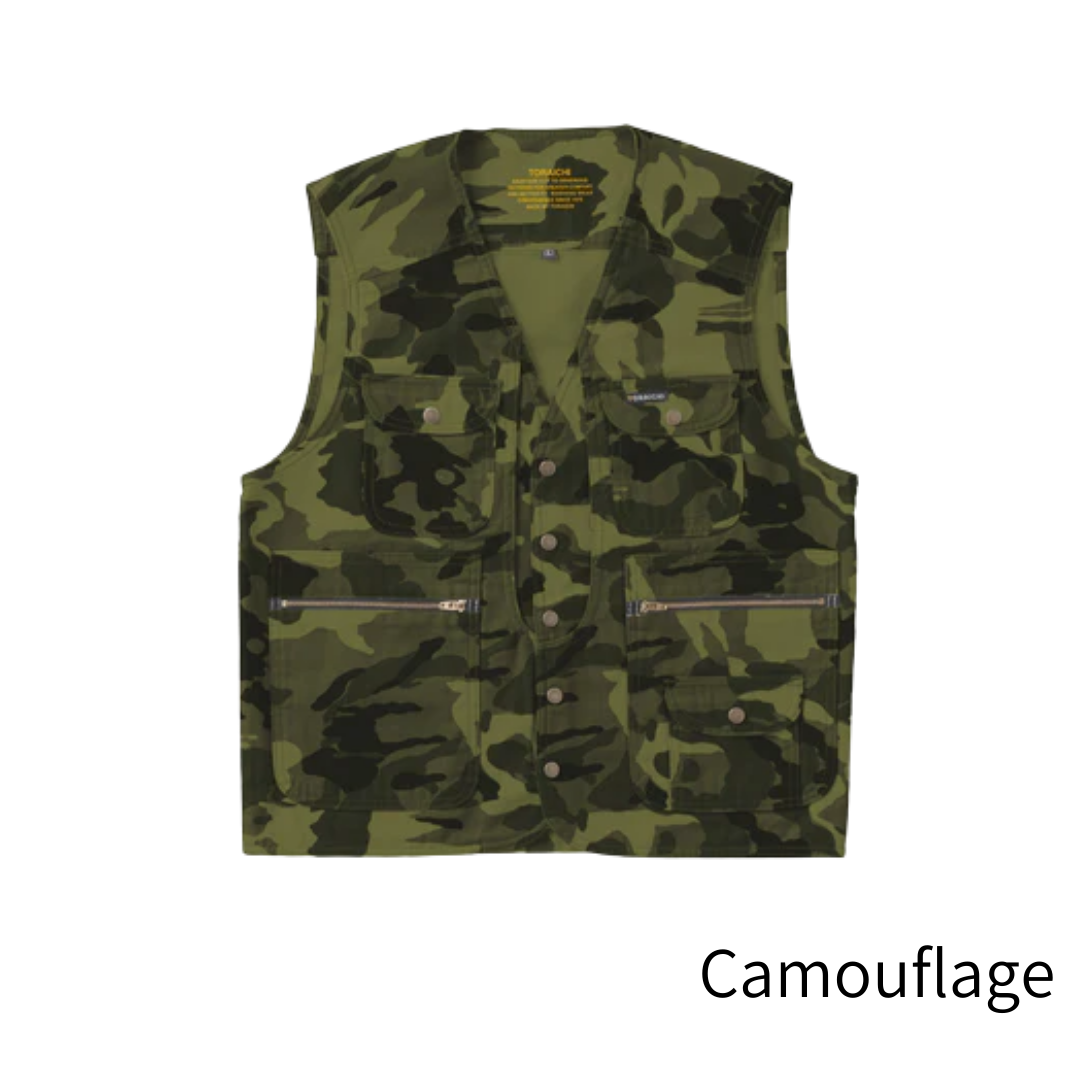 Toraichi 4441-611 Army Vest Tobi Workwear