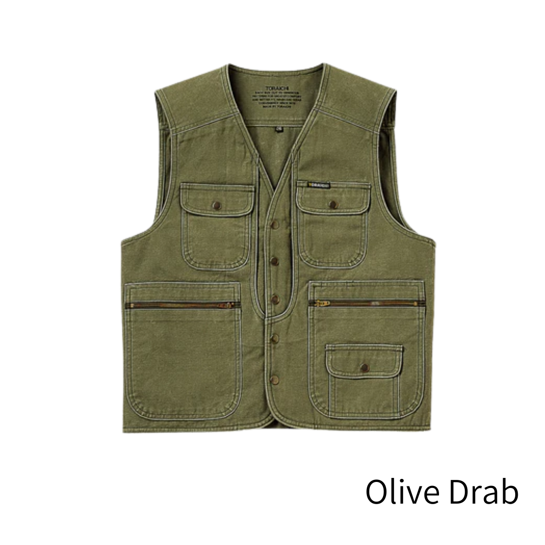 Toraichi 4441-611 Army Vest Tobi Workwear