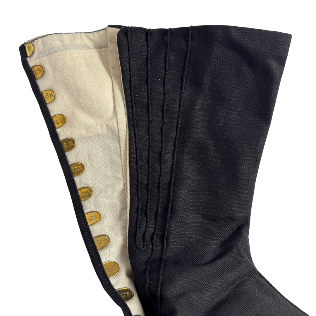 Rikio Fighter Tabi Boots 12-hook Ninja Black
