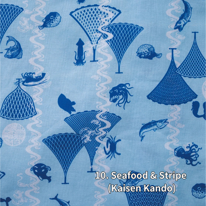 TORAICHI Japanese Pattern Koikuchi Shirt