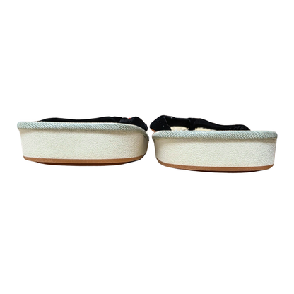 Authentic Japanese Tatami Setta Sandals - Non-Slip Rubber Sole Straw Sandals for Summer Comfort Size L