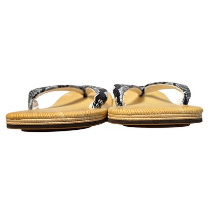 Japanese Men's Setta Sandals - Vinyl-Goza Surface / Traditional Thong Sandals (Size L & LL)