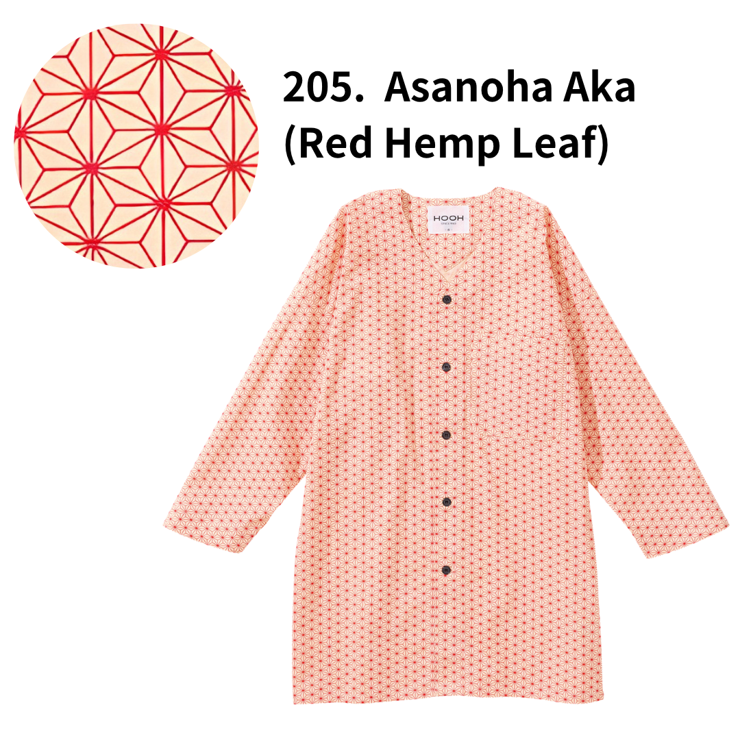 Traditional Japanese Workwear Koi-guchi Shirt - Authentic Wagara Cotton Top