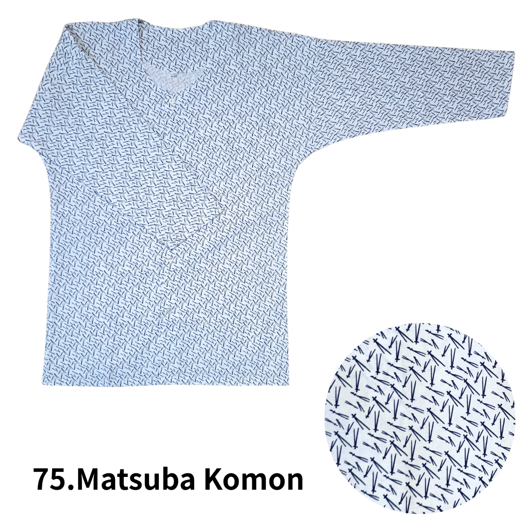 Traditional Japanese Koiguchi Work Shirt 100% Cotton Festival & Workwear