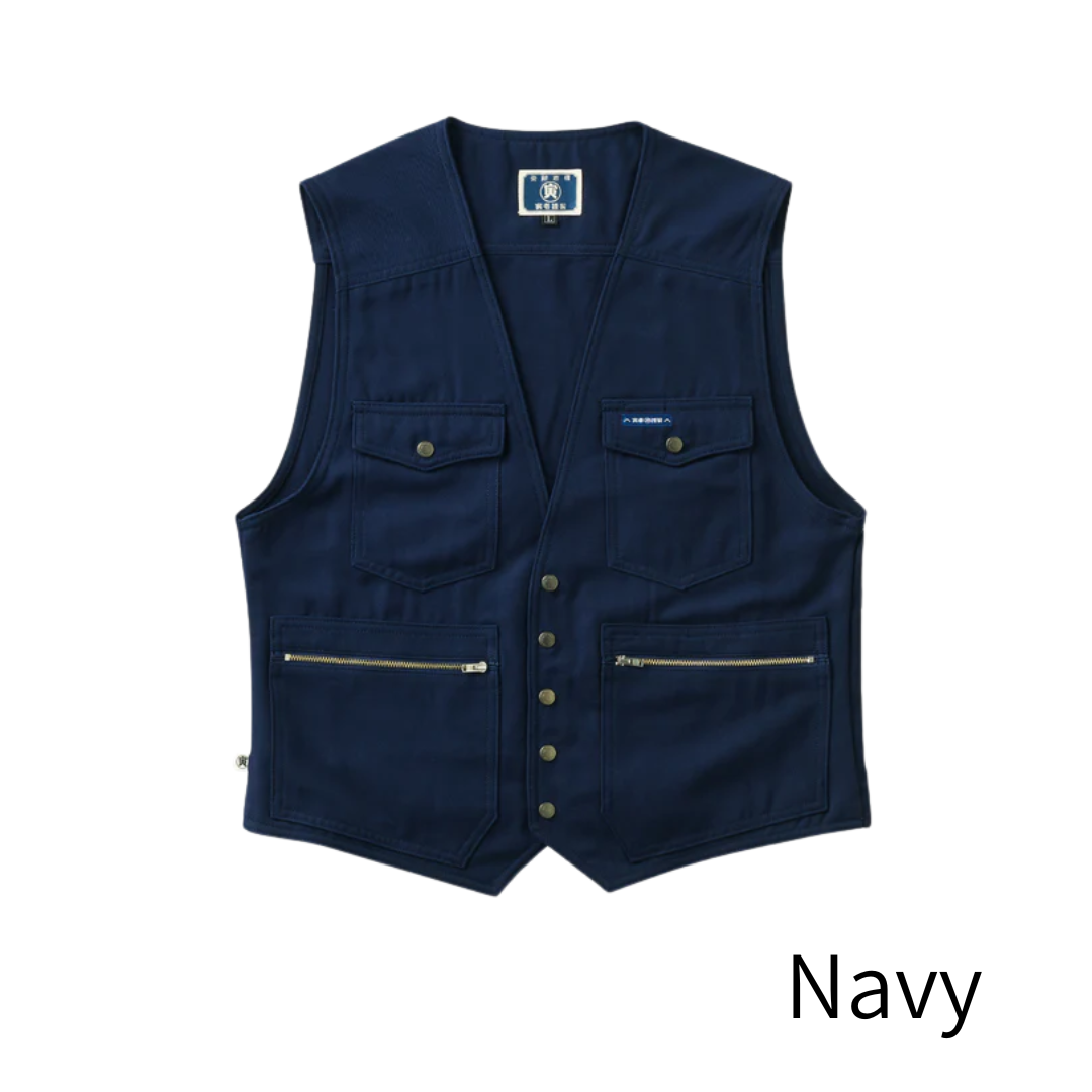 Toraichi 8020-611 Work Vest Japanese Tobi Workwear