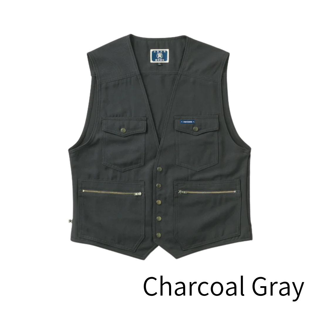 Toraichi 8020-611 Work Vest Japanese Tobi Workwear