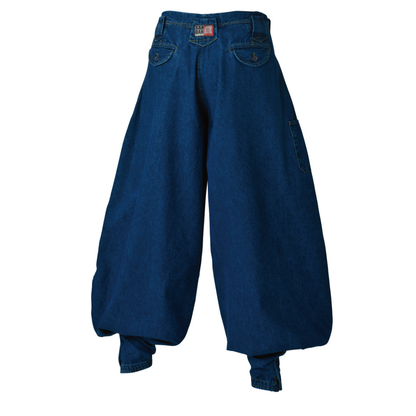 SHINMEN 822 Slab Denim Tobi Pants Japanese Workwear