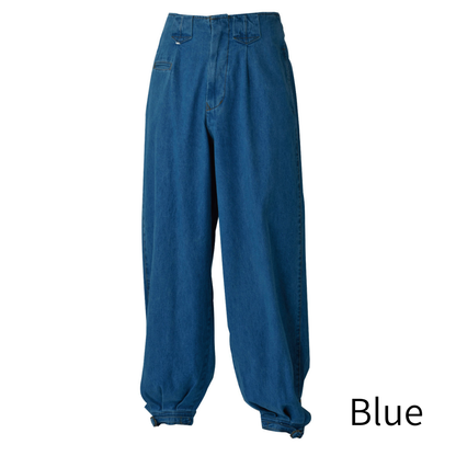 SHINMEN 825 Slab Denim Long Nikka Work Pants