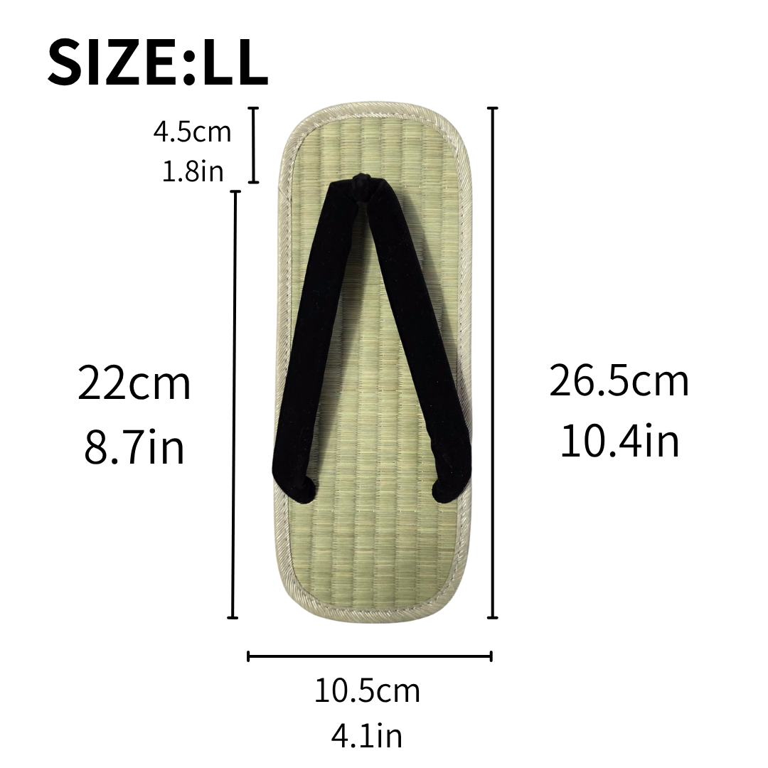 Authentic Japanese Tatami Setta Sandals - Breathable Straw Sandals for Summer Comfort