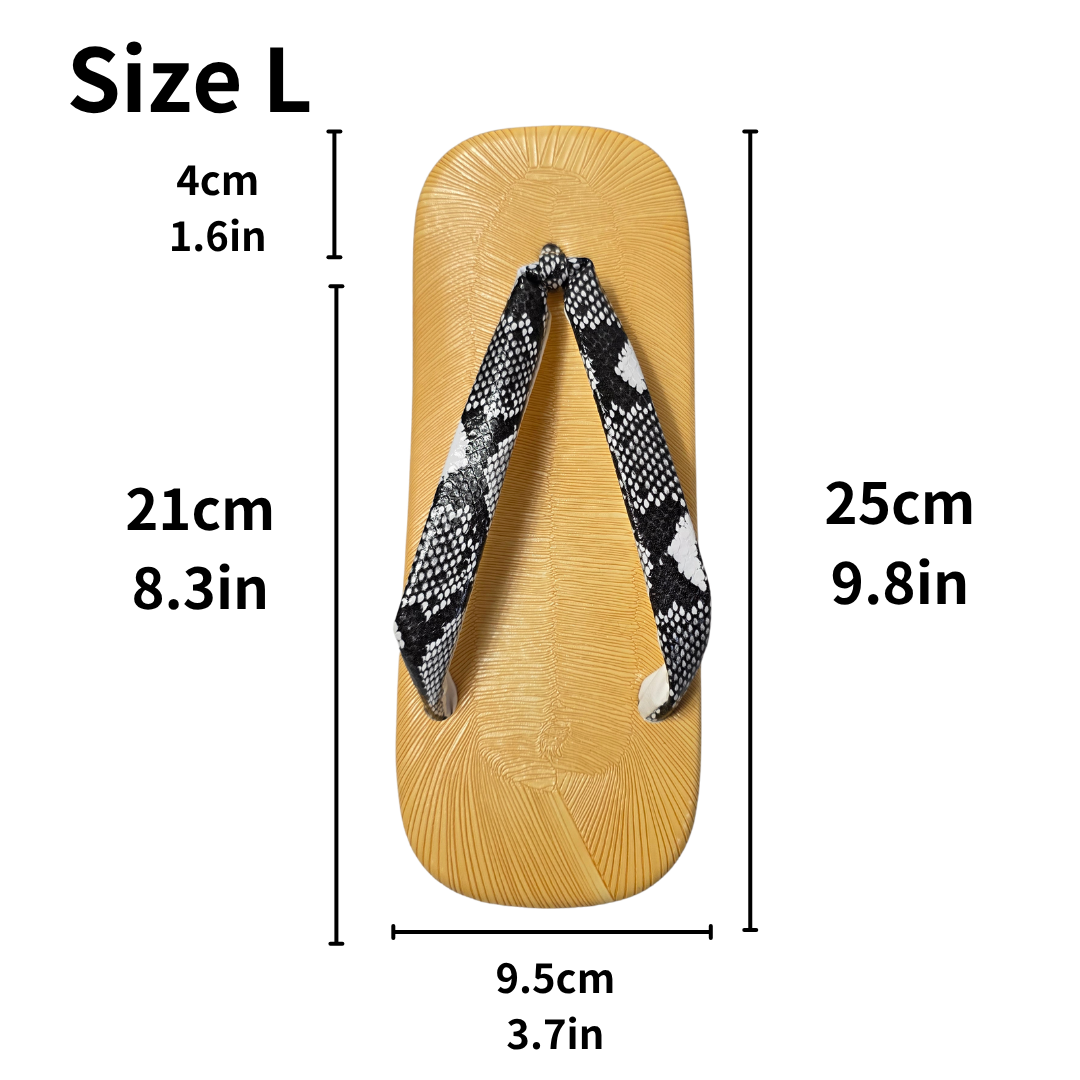 Japanese Men's Setta Sandals - Vinyl-Goza Surface / Traditional Thong Sandals (Size L & LL)