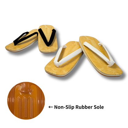 Japanese Men's Setta Sandals - Non-Slip Rubber Sole (Size L & LL)