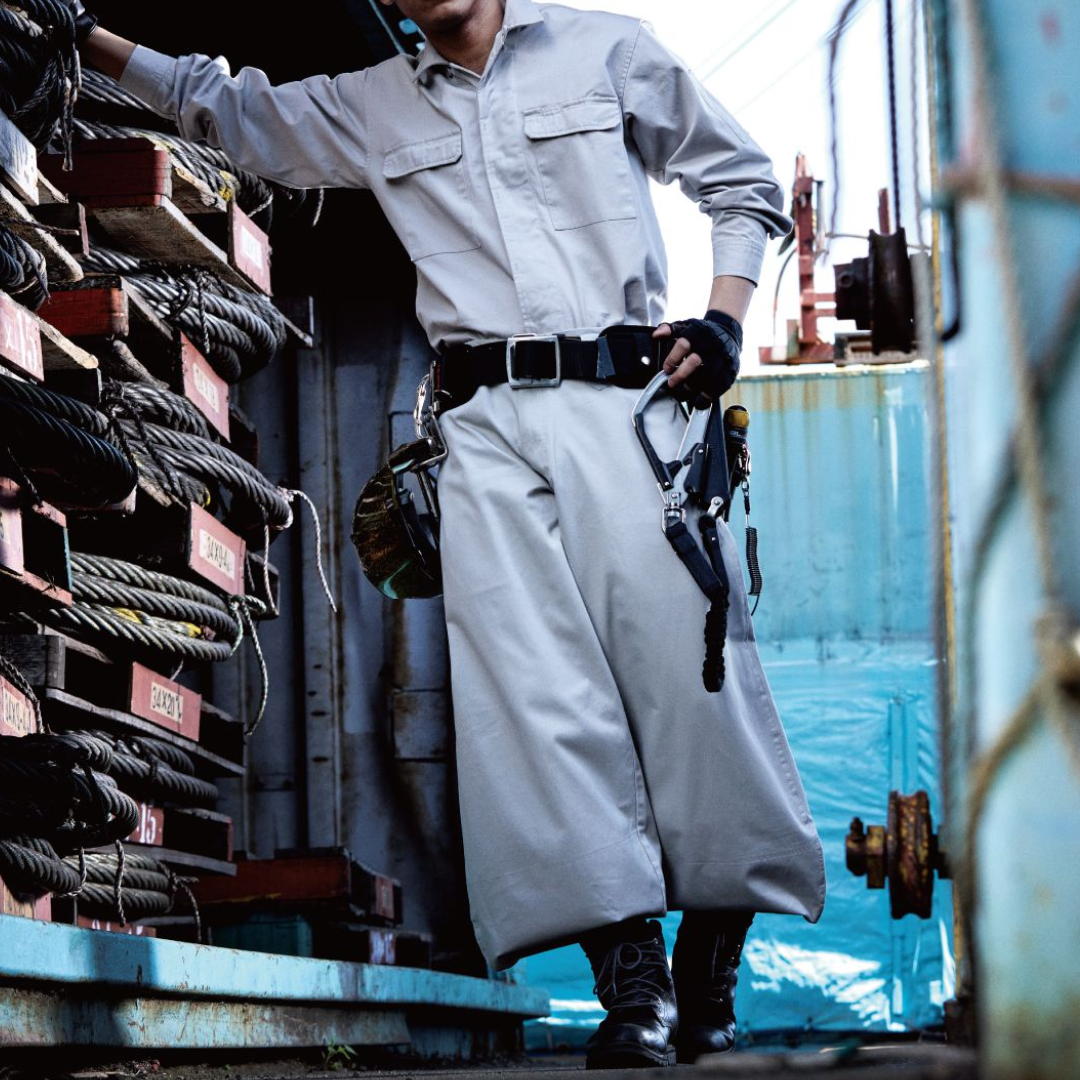 HOOH 1402 Japanese Tobi Nikkapokka Work Pants Ninja