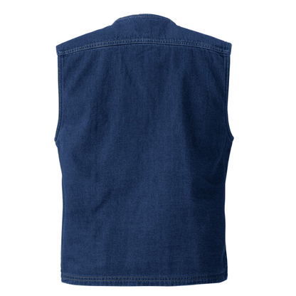 HOOH 1459 Indigo Denim Work vest Workwear