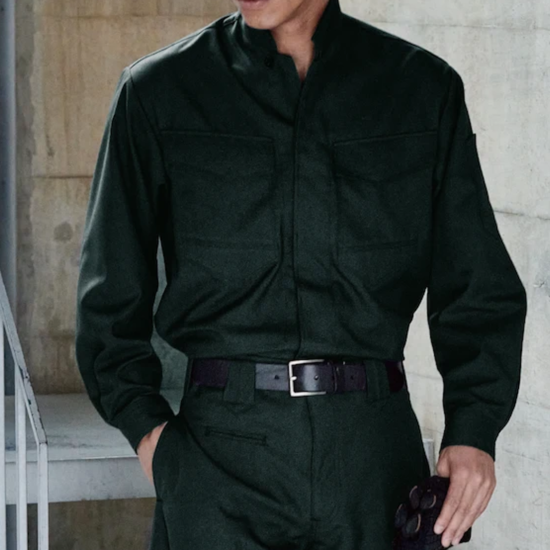 HOOH 2501 Tobi shirts Workwear Long sleeve shirt Polyester 3Colors
