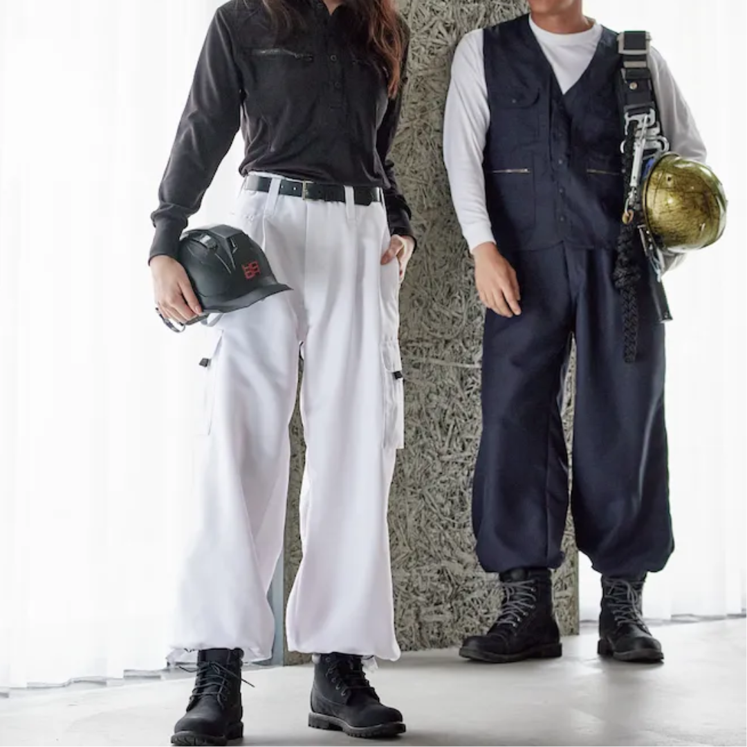 HOOH 7894 Nikkapokka Pants Japanese Tobi Work Pants Ninja